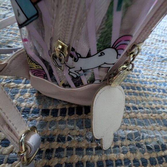 Luv Betsey Johnson Ice Cream Backpack Mini Pink Purple Rainbow Cute Girlhoodcore - Picture 7 of 12